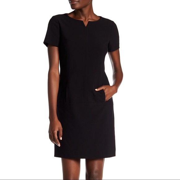 tahari asl shift dress